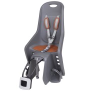 Polisport Bubbly Maxi+ FF, Frame Mount, grey/brown