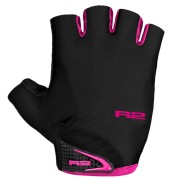 R2 Bike Gloves Riley, Black/Pink