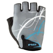 R2 Easer Bike Gloves, Grey/Blue/White