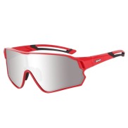 Relax Artan Sport Sunglasses, Shiny Red/White Sensor