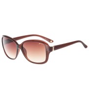 Relax Pole Woman's Sunglasses, Shiny Brown/Gradient Brown
