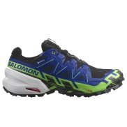 Salomon Spikecross 6 Gore-Tex, Black/Surf The Web/Green Gecko