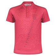 Scott RC Team SS Junior Kids Shirt, Carmine Pink/Dark Purple