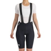 Sportful Classic Women's Bibshorts, Black Pompelmo