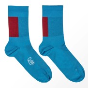 Sportful Snap Cycling socks, berry blue/red
