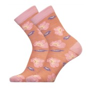 UphillSport Flower Lifestyle Merino Wool Socks, Pink
