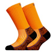 UphillSport Saana Jr Hiking Socks With Merino, Orange
