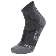UYN Trekking 2in Low Cut Men's Socks, Grey/Anthracite