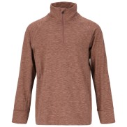 ZigZag Lopez Melange Kids Midlayer, Marron