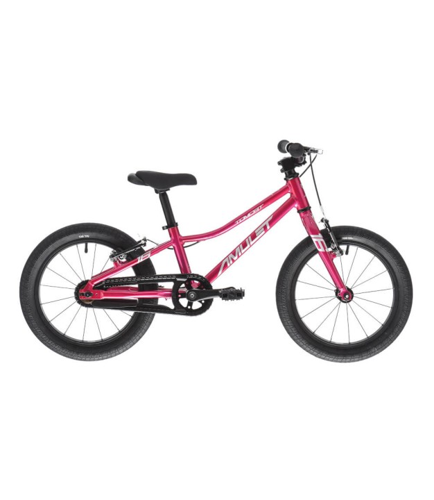 Amulet Tomcat 16'' Bike, raspberry/silver| 6,2 kg | 90-110 cm