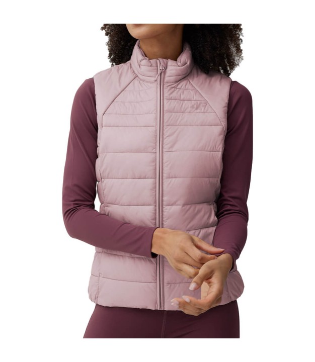 4F F091 Women's Synthetic-Fill Down Vest, Beiga