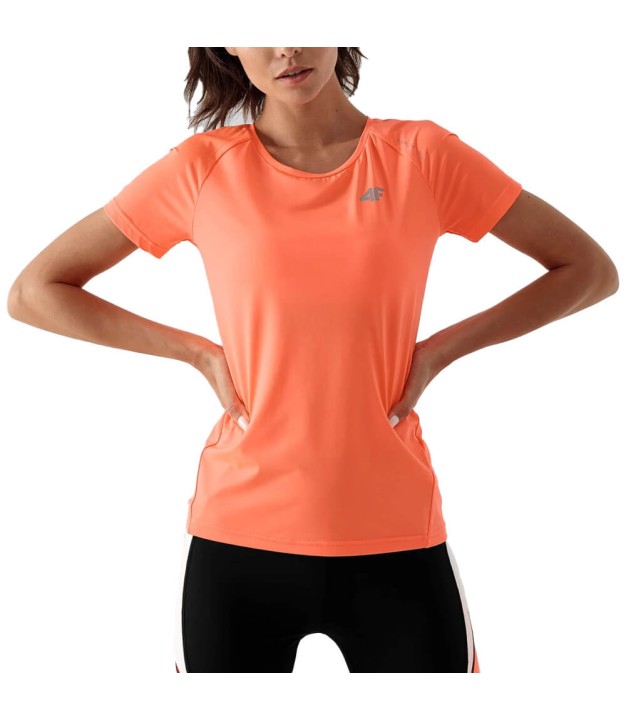 4F Quick-drying Women's Running Shirts, Orange
