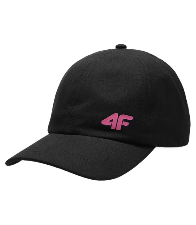 4F Snapback Girls Cap, Black