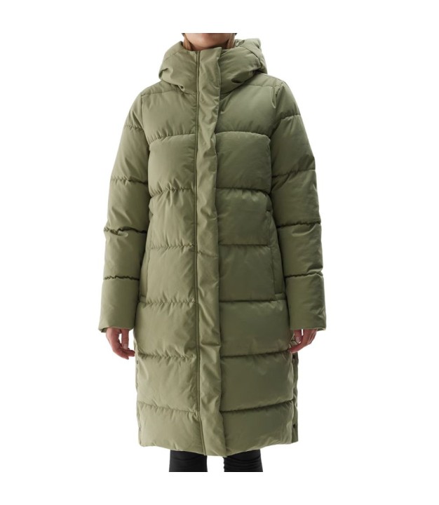 4F TDJAF476 Women's Coat, Khaki