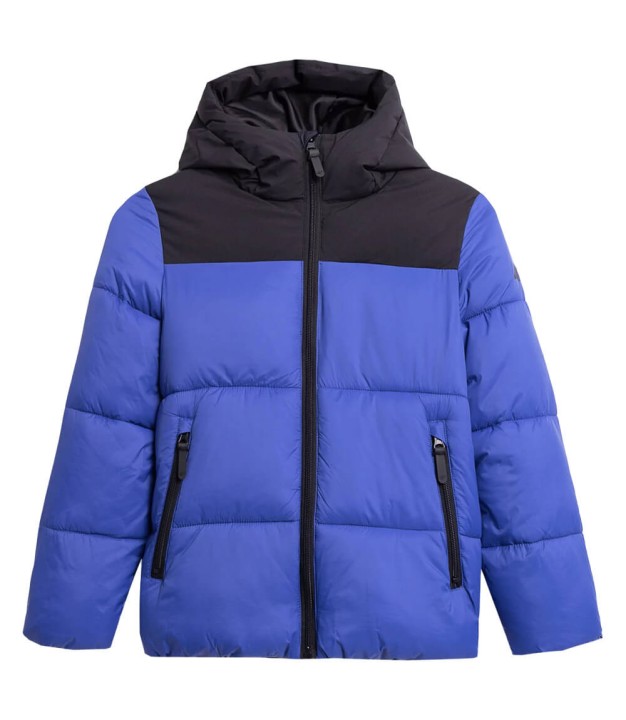 4F TDJAM274 Boy's Synthetic-Fill Jacket, Cobalt Blue