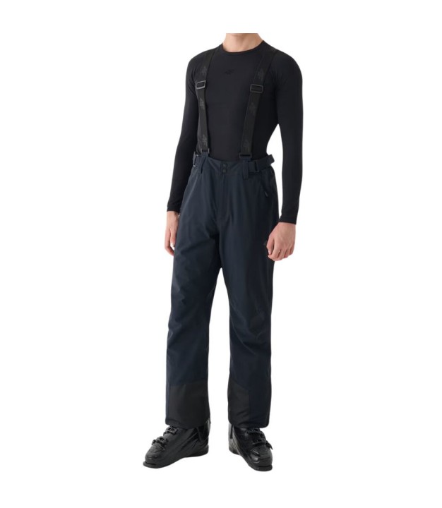 4F TFTRM0756 Men's Ski Pants, Black