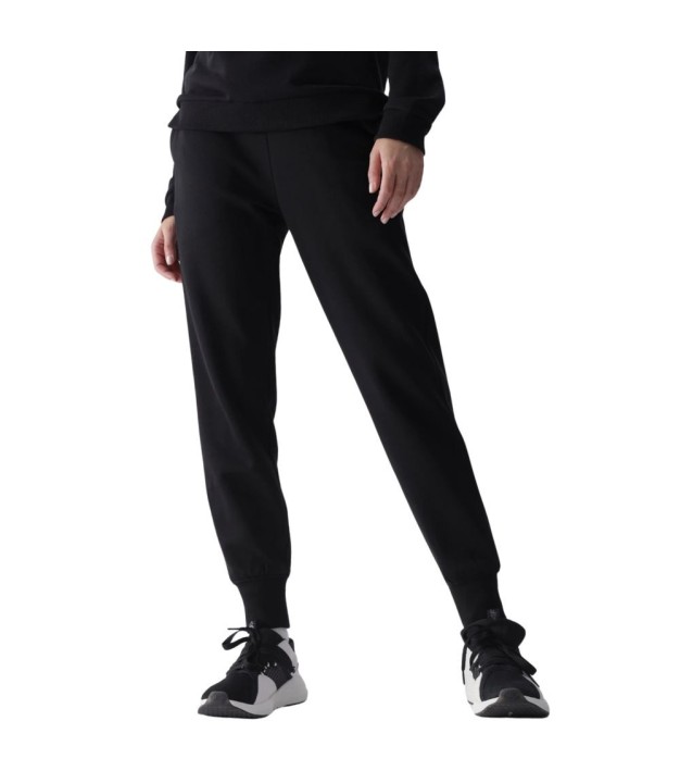 4F TTROF0946 Women's Jogger Sweatpants, Black