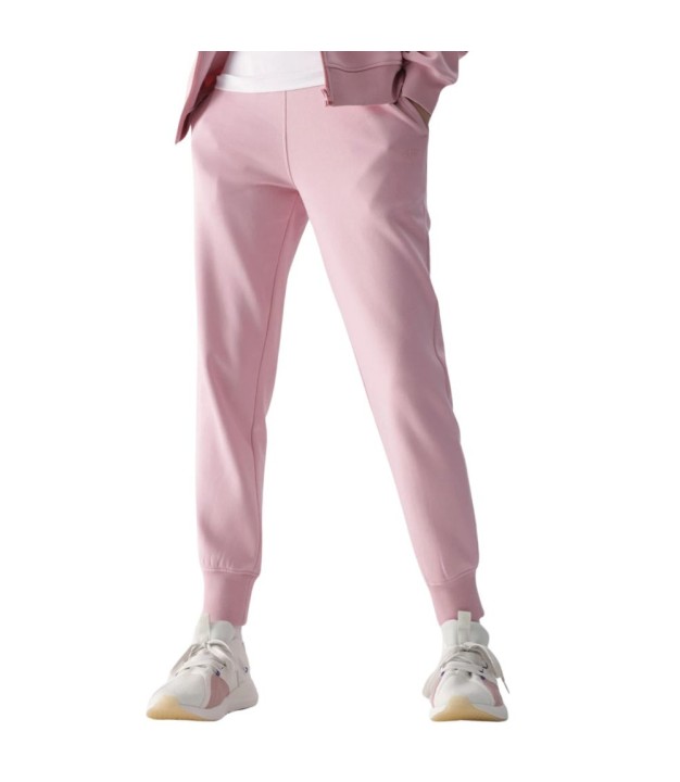 4F TTROF0946 Women's Jogger Sweatpants, Light Pink