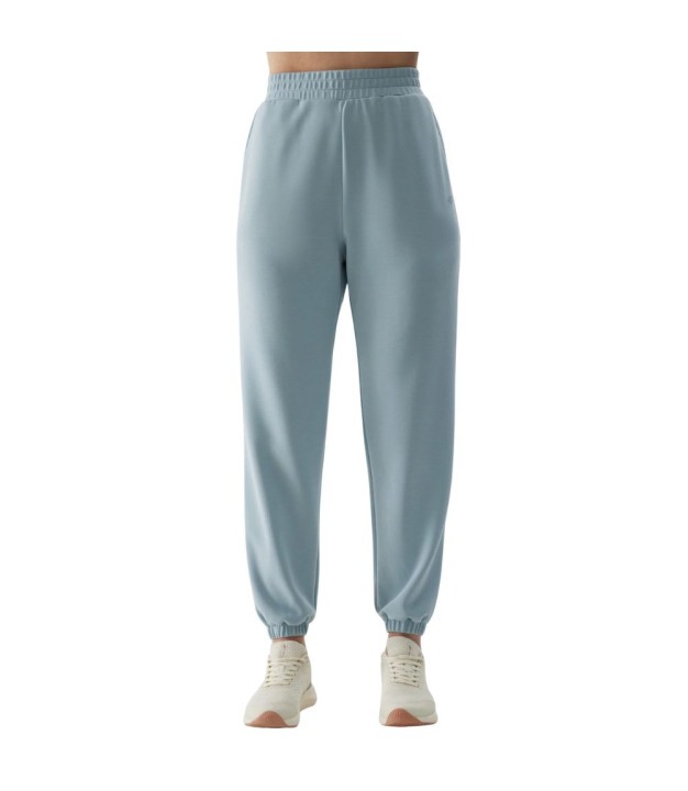 4F TTROF642 Women's Sweatpants, Light Blue