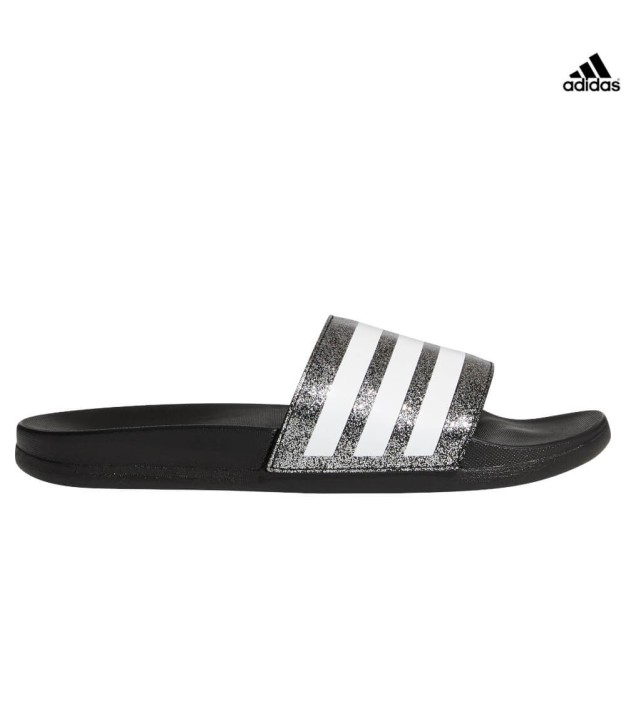 adidas Adilette Comfort Kids Slides, Core Black/Cloud White