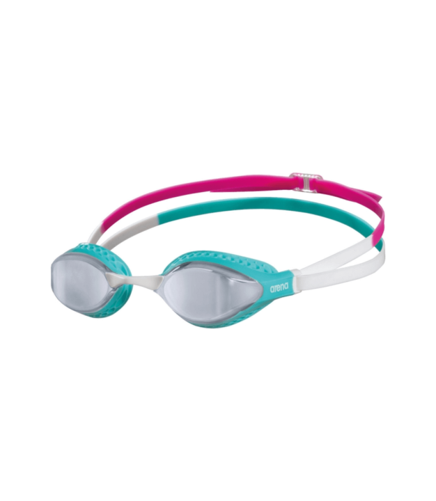 Arena Air Speed Mirror Googles, silver/turquoise multi
