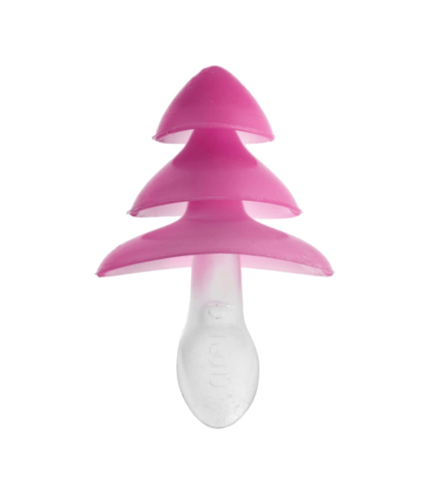 Arena Earplugs Pro, clear/fuchsia