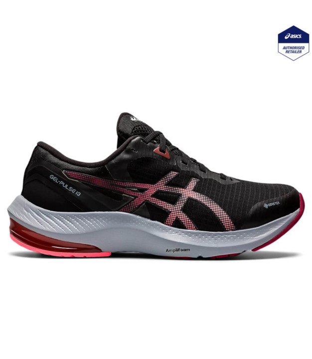 Asics Gel-Pulse 13 GTX Women's, Black/Blazing Coral
