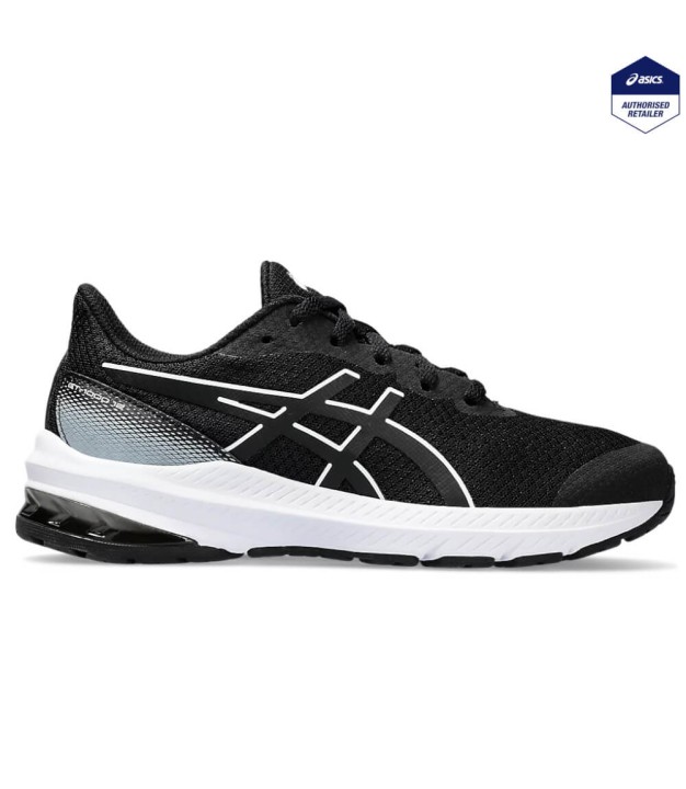 Asics GT-1000 12 GS Kid's Shoes, Black/White