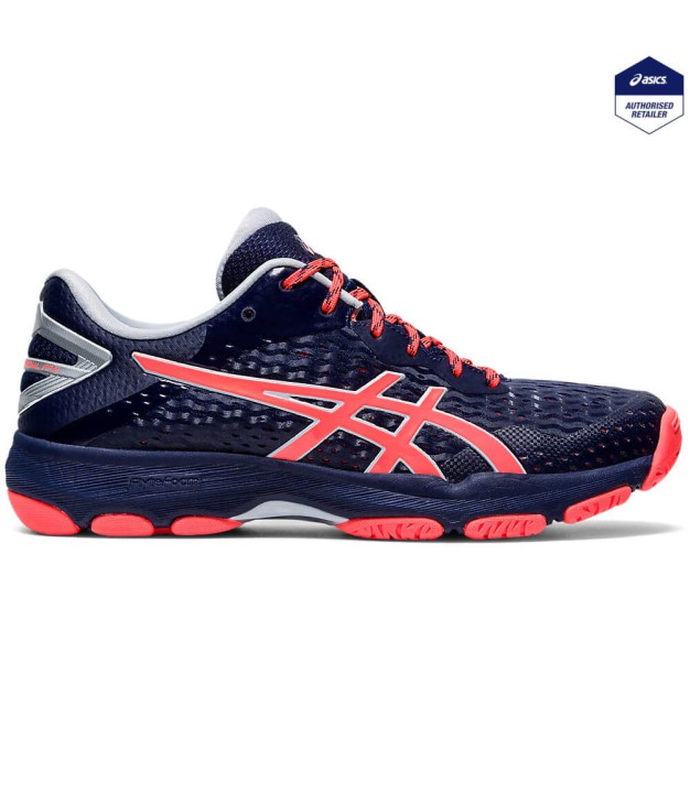 Asics Netburner Professional FF2 Women's, Peacoat/Coral