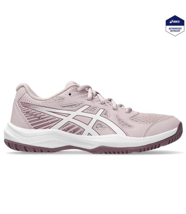 Asics Upcourt 6 GS Kid's Shoes, Watershed Rose/White