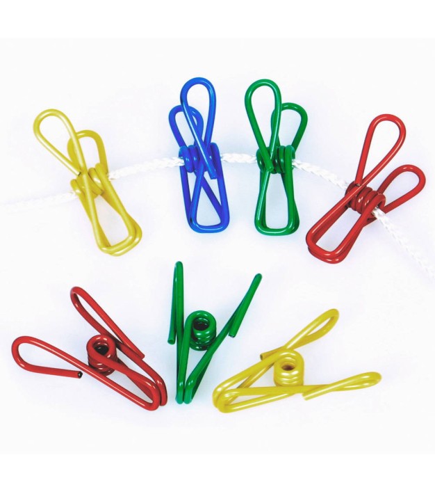 BasicNature Metal Clothes Clips 