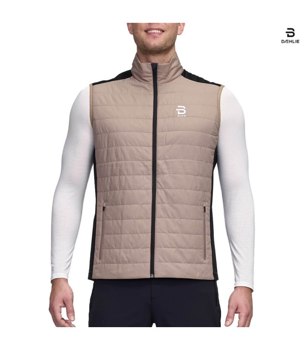 Bjorn Daehlie Graphlite Men's Vest, Desert Taupe