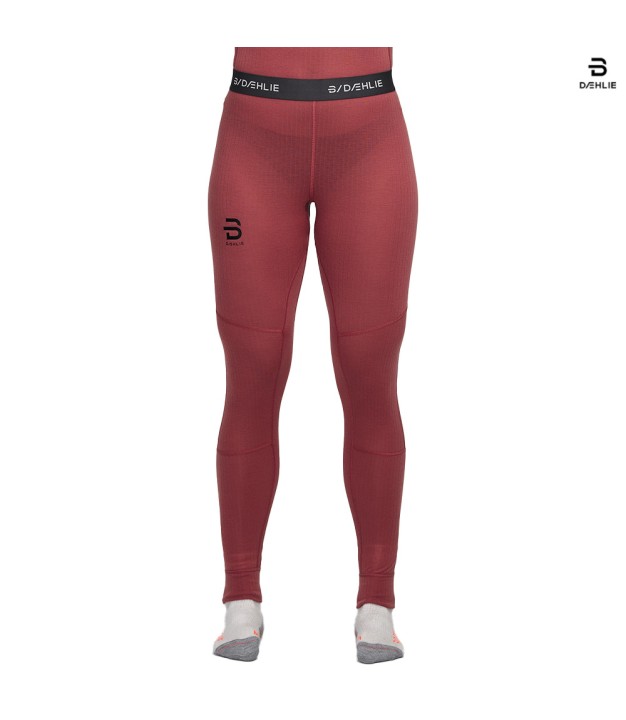 Bjorn Daehlie Performance-Tech Baselayer Pants Women's, Dusty Red