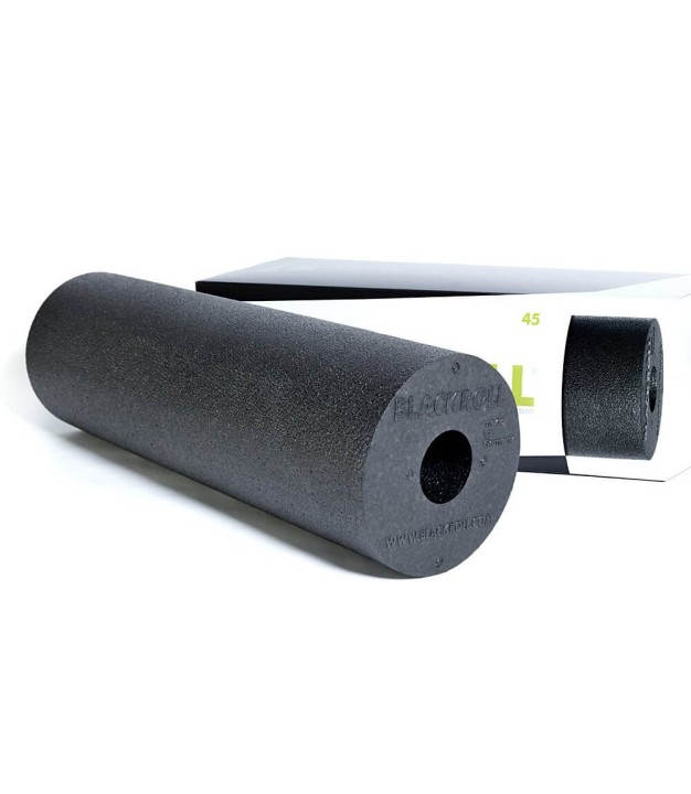 Blackroll Standard 45 Foam Roller, black, B-BRSTABK45C