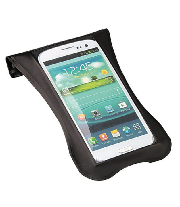 BRN HandleBar Bag iBike Waterproof Smartphone Holder Black