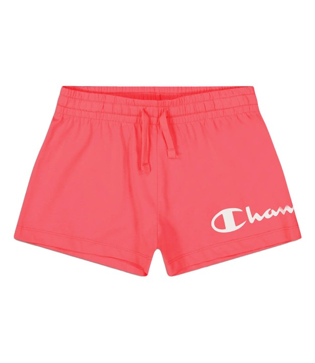 Champion Legacy Girls Shorts, Red