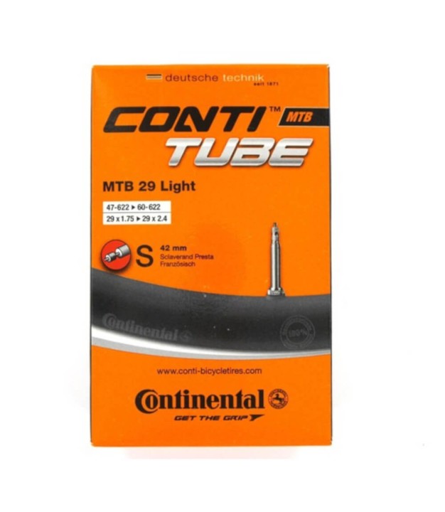 Continental Tube MTB 29x1.75-25 Valve Presta Light