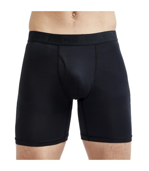 Craft Core Dry Men's Boxers 6-Inch 2-pack, Black