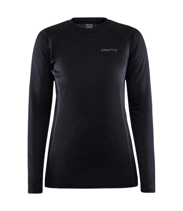 Craft Core Warm Baselayer LS Tee Women's, Black