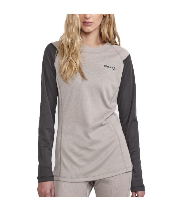 Craft Core Warm Baselayer LS Tee Women's, Clay Granite