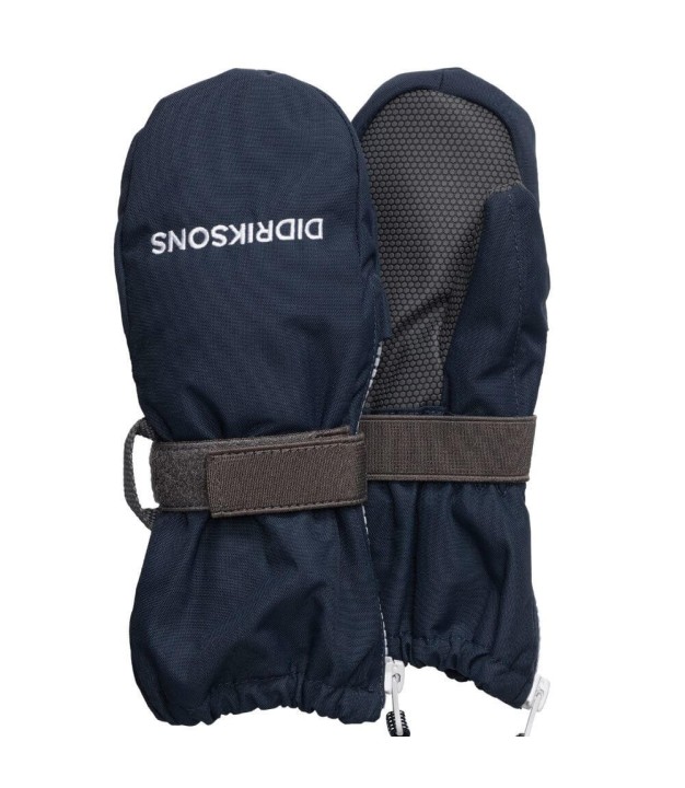 Didriksons Biggles Kids Zip Mittens, Caribbean Blue