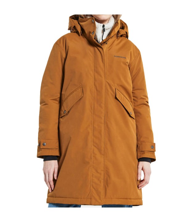 Didriksons Josefine Women's Parka, Cayenne
