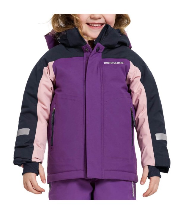 Didriksons Neptun Kids Jacket, Royal Purple