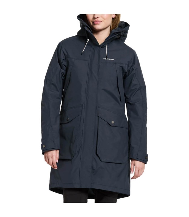 Didriksons Thelma Women's Parka, Dark Night Blue