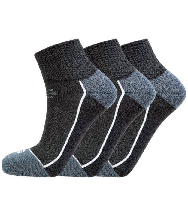 Endurance Avery Quarter Socks 3-pack, Black