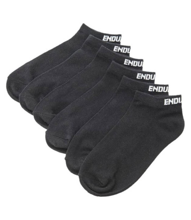 Endurance Ibi low cut socks 6-Pack, Black