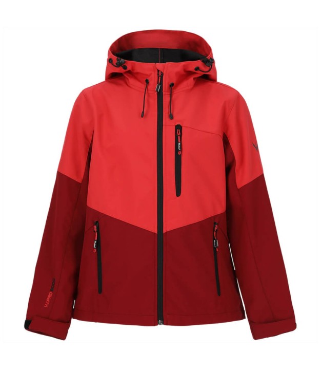 Endurance Rosea Jr. Softshell Jacket W-PRO 8000, Red