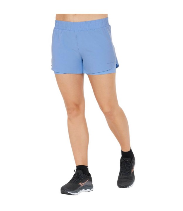 Endurance Val Women's 2-in-1 Shorts, Azurine