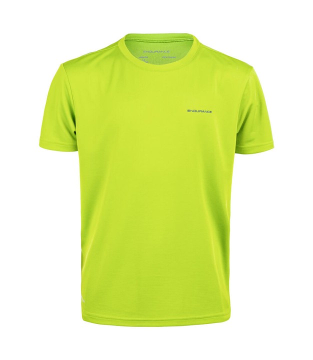 Endurance Vernon Jr. Performance S/S Tee, Yellow
