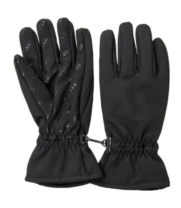 Whistler Basil Unisex Softshell Gloves, Black